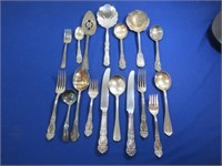 (17) Various Silver Plated Serving Pieces