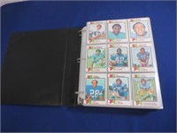 Bind of 1973 Topps Football Commons in VG