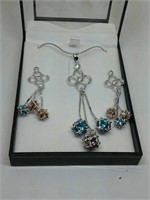 Necklace & earring set sugg ret $120