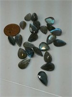 23 cut labrodite stones