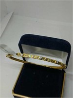 Silver 925 bracelet with cubics & sapphires sugg