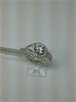 Cubic zirconia size 8 ring sugg ret $99