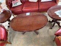 3 x Antique  timber coffee tables