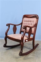 C. 1900 Mahogany Finish Rocking Chair