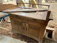 antique sideboard / dresser
