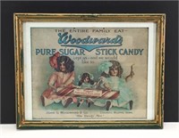 Framed Candy Ad