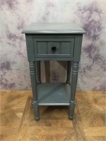 Small Painted End Table w/Drawer