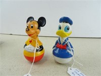 1975 Disney Roly Poly Mickey and Donald