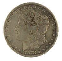 1878-P 7TF Morgan Silver Dollar *1st Year