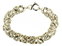 Large Sterling Silver Designer Bracelet