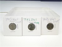Vintage Steel Pennies