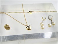 Assorted Gold Colored Fashion Jewelry