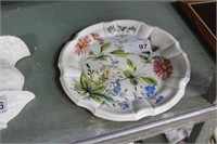 HAND PAINTED FRENCH PLATE