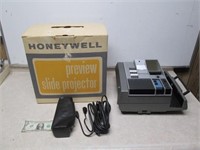 Vtg Honeywell Preview 630 Slide Projector in Box -
