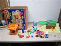 Vtg 1985 Fisher-Price Little People Zoon in Box