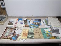 Vintage Ephemera Lot - Post Cards, Travel