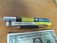 Vtg Parker Mechanical Pencil & Assorted Pencil