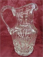 GORGEOUS HEAVY CRYSTAL PITCHER
