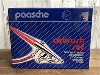 Paasche Air Brush Set With Box