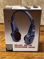 Electroband Delux Am Fm Headphone radio