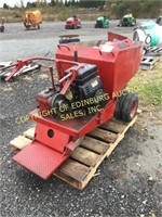 WHITE CEMENT BUGGY W/ WISCONSIN GAS ENGINE