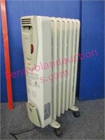 delonghi oil-filled radiant heater (white) - works