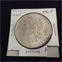 1886-P Morgan Head Dollar