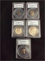 (5) 1976-S Proof Coins- All Denominations