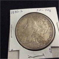 1885-S Morgan Head Dollar (Semi Key)