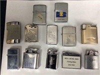 Ronson Zippo Lighter Collection- 12 Total