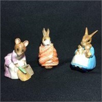 3 Beatrix Potter Bunnies