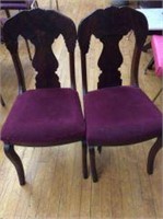 2 Venir T-Back parlor Chairs