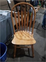 Oak kitchen chair