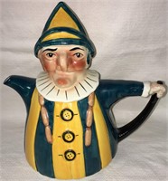 Tony Wood Staffordshire England Figural Tea Pot
