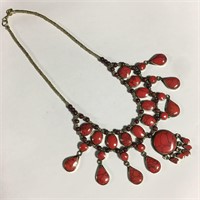 Red Stone Necklace