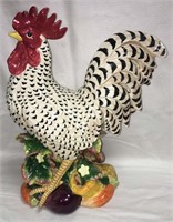Fitz & Floyd Hand Crafted Rooster Sculpture