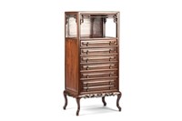 CHINESE ROSEWOOD SCHOLAR'S CHEST OF DRAWERS
