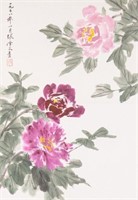 ZHANG XUEFU (1911-1987), FLOWERS