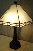 STAINED GLASS DESK LAMP