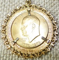 LIBERTY GOLD COIN NECKLACE