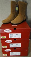 DEXTER CAMEL AND SUEDE BOOTS