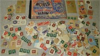 STAMPS WITH STAMP ALBUM