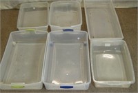 PLASTIC STORAGE TUBS