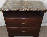 WESTWOOD MARBLED TOP STAND