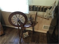 Early Spinning Wheel