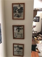 3 Yankees Baseball Photos