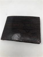 Men’s snake skin wallet