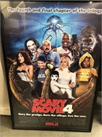 Scary movie 4 framed movie poster