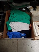 Box of t-shirts