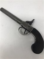 19th century antique black powder pistol